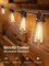 150 FT (3x50FT) Outdoor String Lights,Waterproof Patio Lights ETL Listed with 45+3 Shatterproof Dimmable ST38 LED Bulbs,2200K Connectable Outdoor Lighting for Backyard Bistro Garden